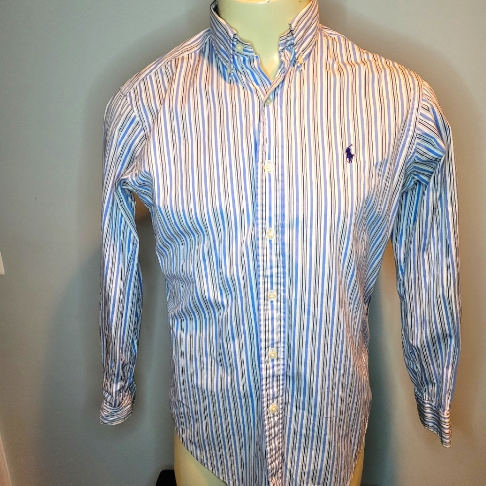 Ralph Lauren Men's Blue Label Dress Shirt 15 32/33